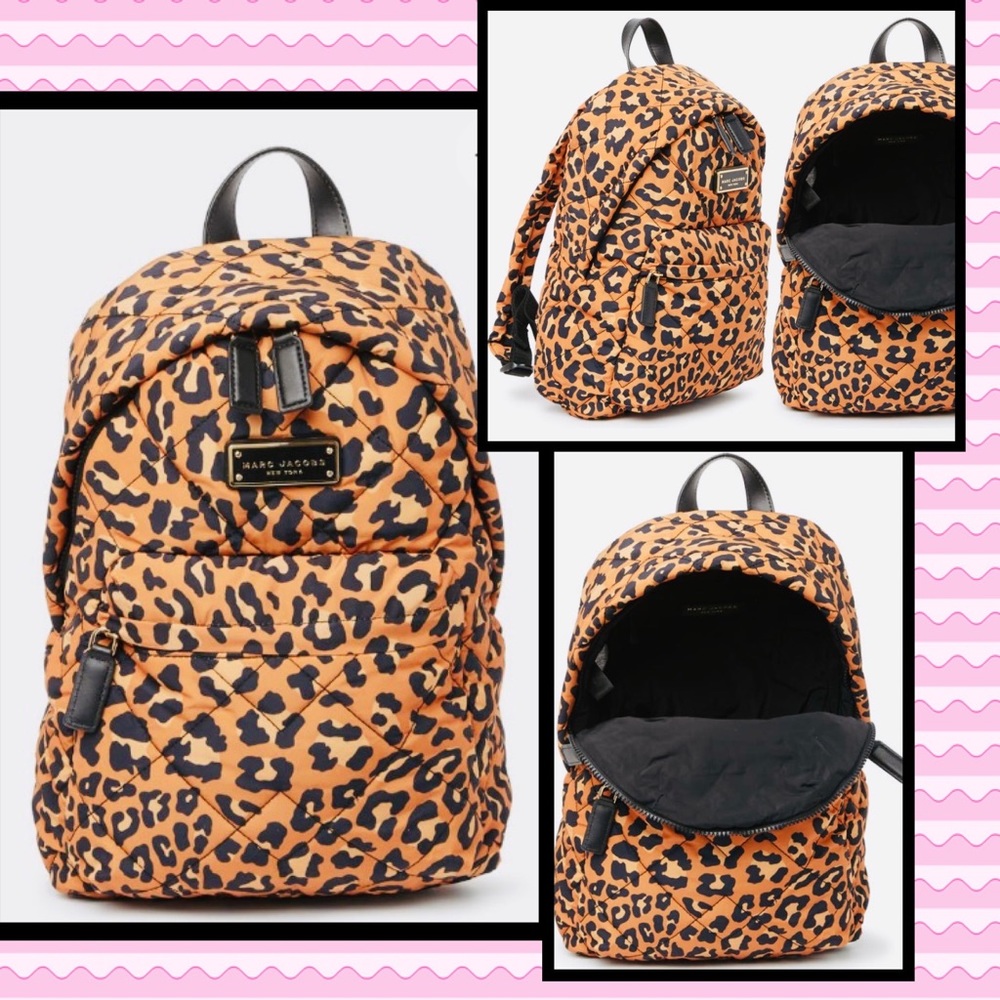 🌟Marc Jacobs Natural Leopard Backpack🌟